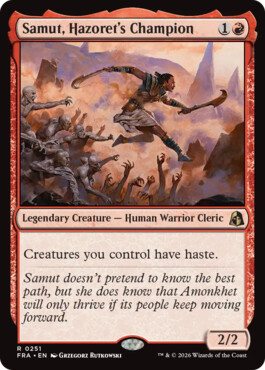 Samut, Hazoret's Champion