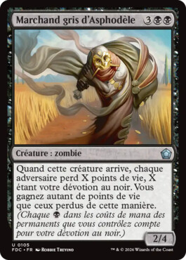 Marchand gris d'Asphodèle
