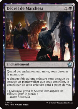 Décret de Marchesa
