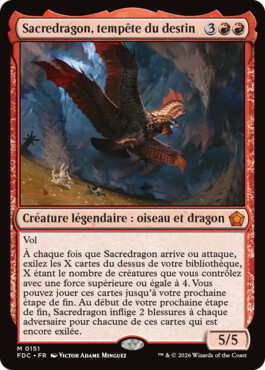 Sacredragon, tempête du destin