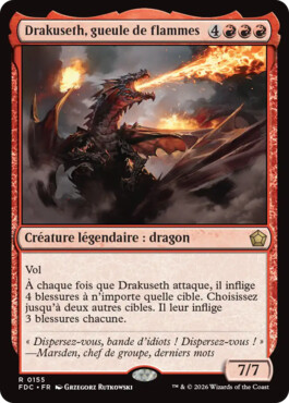 Drakuseth, gueule de flammes