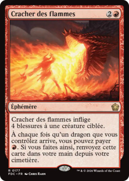 Cracher des flammes