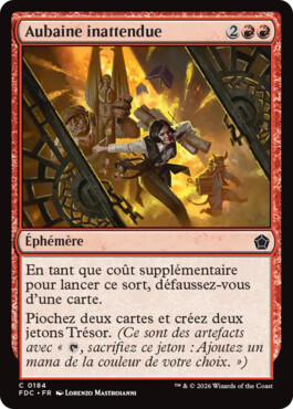 Aubaine inattendue