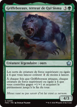 Griffeboyaux, terreur de Qal Sisma