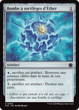 Bombe à sortilèges d'Éther