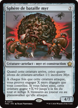 Sphère de bataille myr