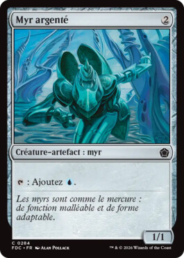 Myr argenté