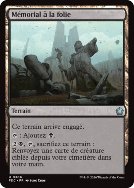 Mémorial à la folie