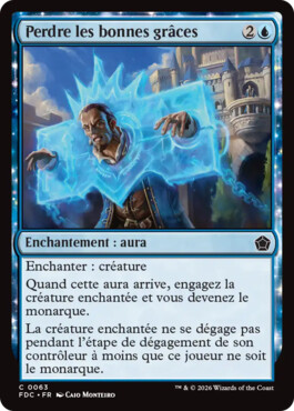 Perdre les bonnes grâces