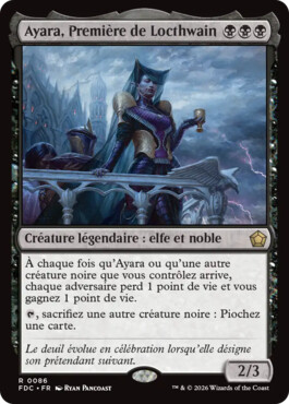 Ayara, Première de Locthwain