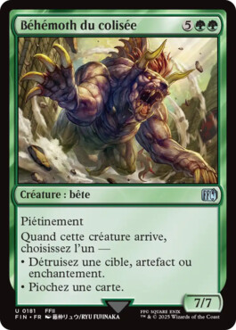 Béhémoth du colisée