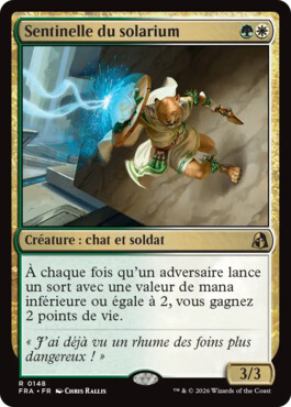 Sentinelle du solarium