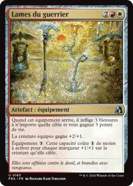 Lames du guerrier