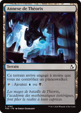 Annexe de Théorix