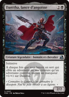 Danitha, lance d'angoisse