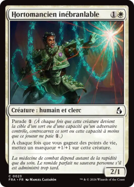 Hortomancien inébranlable