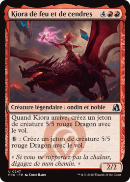 Kiora de feu et de cendres