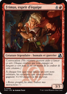Frimas, esprit d'équipe
