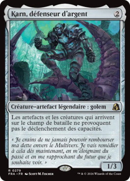 Karn, défenseur d'argent