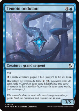 Témoin ondulant
