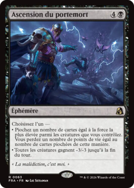 Ascension du portemort