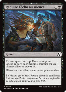 Réduire l'écho au silence