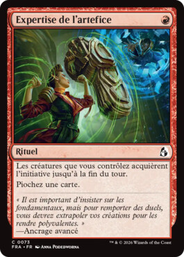 Expertise de l'artefice