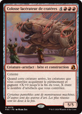 Colosse lacérateur de cratères