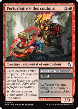 Perturbatrice des couloirs