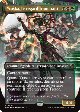 Vraska, le regard tranchant