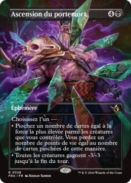 Ascension du portemort