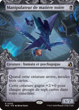 Manipulateur de matière noire