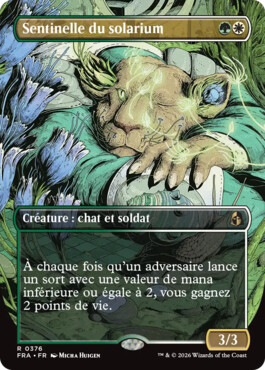 Sentinelle du solarium