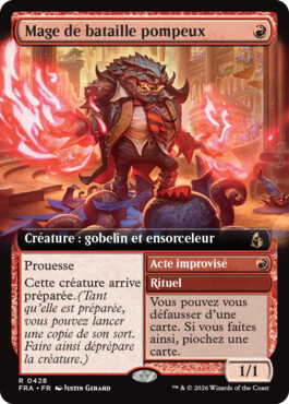 Mage de bataille pompeux