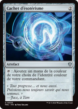 Cachet d'ésotérisme