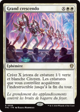 Grand crescendo