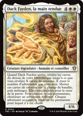 Dack Fayden, la main tendue