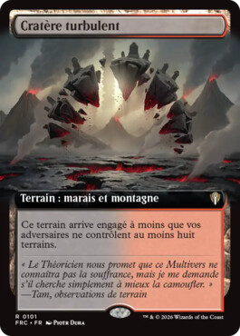 Cratère turbulent
