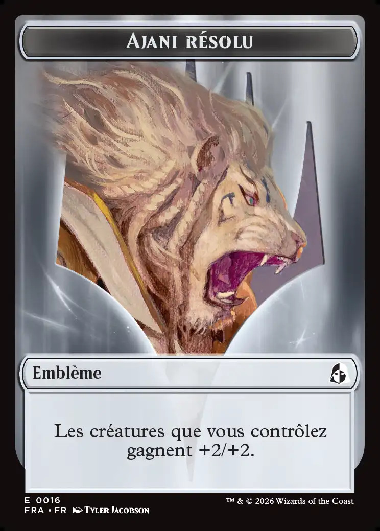 Ajani résolu